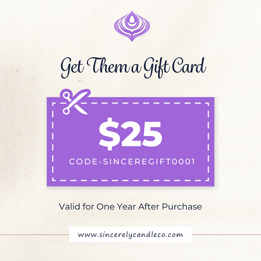 Sincerely Gift Card